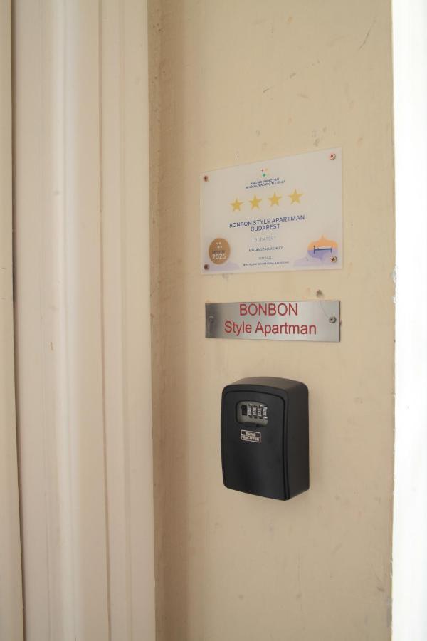 Bonbon Style Apartman Budapest Budapeste Exterior foto
